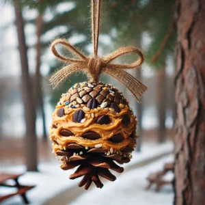 Pinecone Bird Feeders