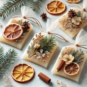 Pressed Flower and Botanical Wax Sachets