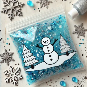 Snow Globe Sensory Bags