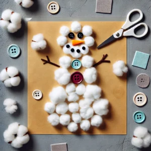 Sticky Wall Snowman