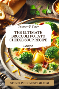 Broccoli Potato Cheese Soup Recipe