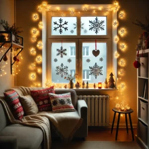 Utilize Windows for Festive Decor