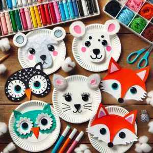 Winter Animal Masks