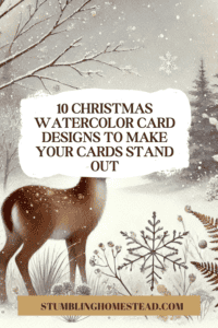 Christmas Watercolor Card Ideas