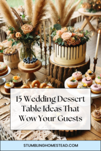 Stunning Wedding Dessert Table Ideas