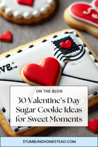 Easy Valentine’s Day Sugar Cookies