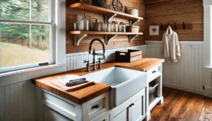 Add a Farmhouse Sink