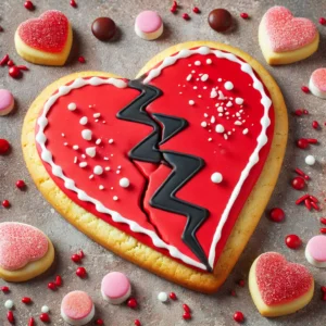 Broken Heart Cookies