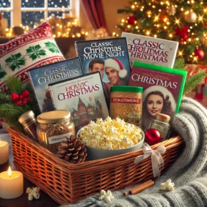 Christmas Movie Night Basket