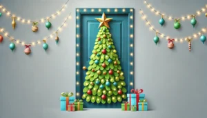 Christmas Tree Door