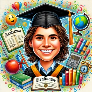 Customized Graduation Portrait