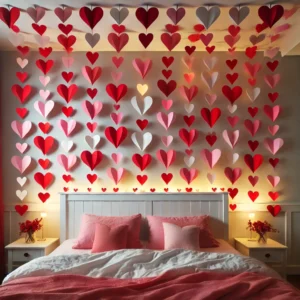 DIY Heart Garlands