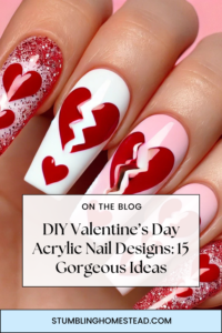 15 Stunning Valentine’s Day Acrylic Nail Designs