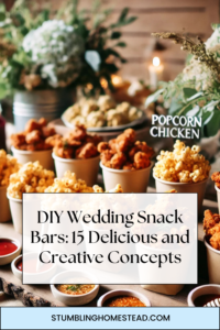 15 Creative Wedding Snack Bar Ideas