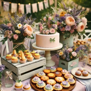 Garden Party Dessert Table