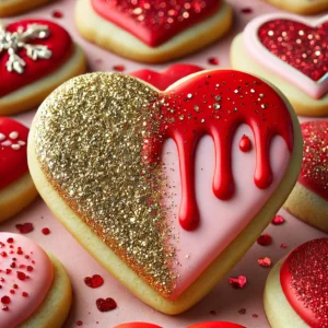 Glitter-Dipped Cookies