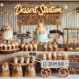 Interactive Dessert Station