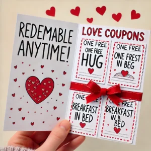 Love Coupons Card