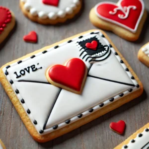 Marbled Heart Cookies