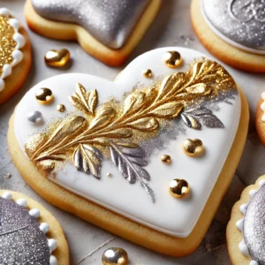 Metallic Accent Cookies