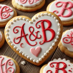 Monogrammed Cookies