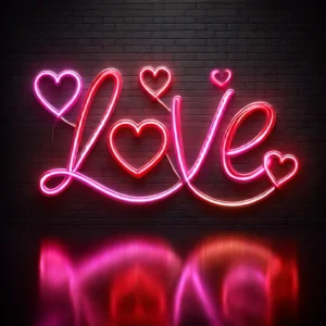 Neon Love Sign