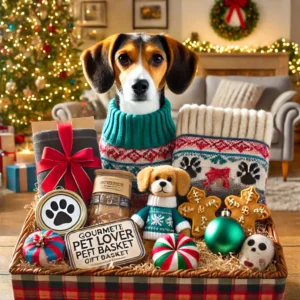 Pet Lover’s Christmas Basket