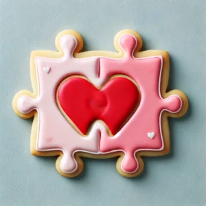 Puzzle Piece Cookies