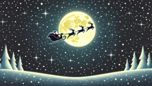 Santa and His Sleigh