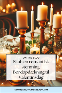 Bliv inspireret: En romantisk bordopdækning til Valentinsdag