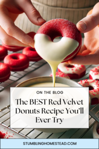 The BEST Red Velvet Donuts