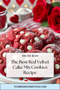 The Best Red Velvet Cake Mix Cookies Recipe