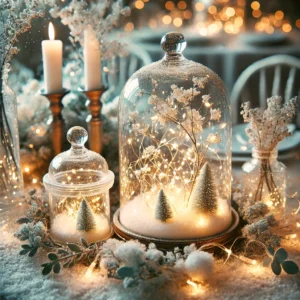 Twinkling Fairy Light Domes