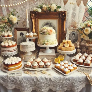 Vintage-Inspired Dessert Table