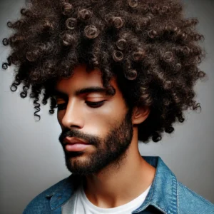 Voluminous Afro for Natural Texture