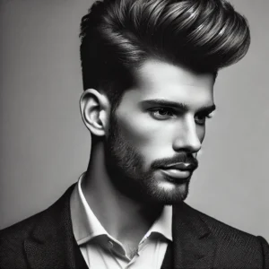 Voluminous Quiff for a Polished, Sophisticated Look